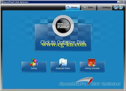 SpeedMaxPc Disk Optimizer 1.0.0.0的图片1