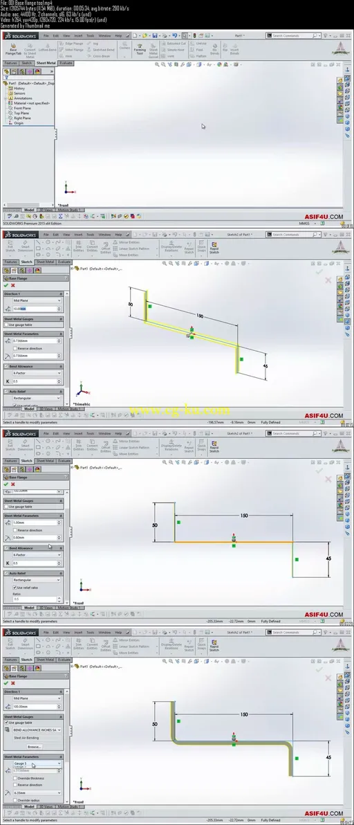 SolidWorks 2015 Sheet Metal Essential Training的图片2