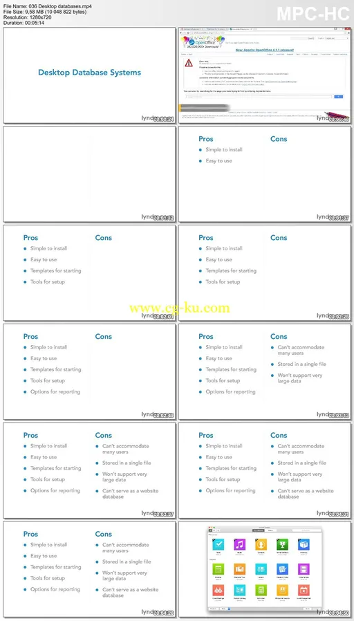 Lynda – Foundations of Programming: Databases的图片2