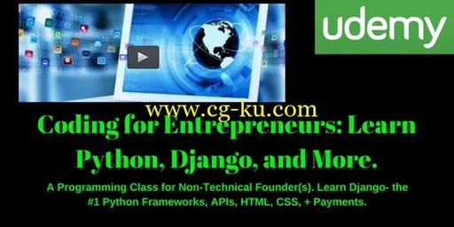 Coding for Entrepreneurs: Learn Python, Django, and More [Full]的图片1