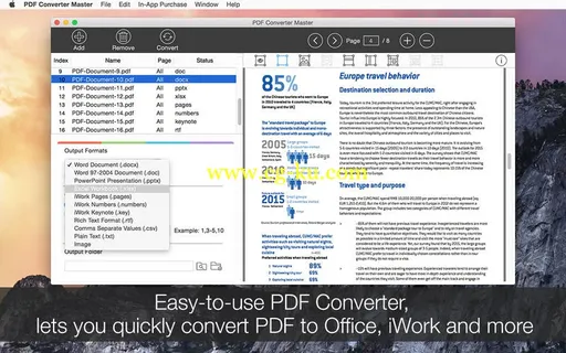 PDF Converter Master 4.0.0 Multilingual Retail MacOSX的图片1