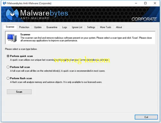 Malwarebytes Anti-Malware Corporate 1.80.0.1010 Multilingual的图片1