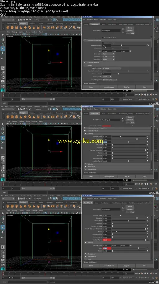 Simulating a Ground Dust Explosion in Maya的图片1