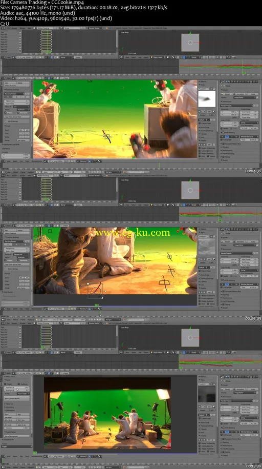 CGcookie – Blender Green screen composition的图片2