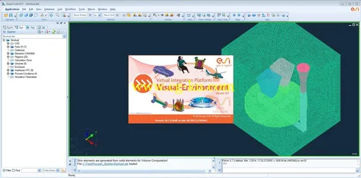 ESI Visual-Environment 10.7的图片2