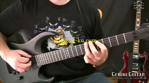 Gemini Video Guitar Lesson – Metal Mechanics Triplet Riffing (2015)的图片4