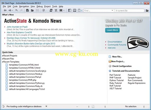 ActiveState Komodo IDE 8.5.0.81977 for Win/Mac的图片1