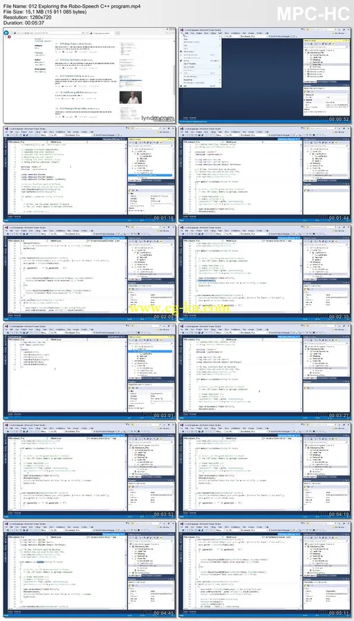 Lynda – Visual Studio 2015 Essentials 04: Surveying the programming languages的图片2