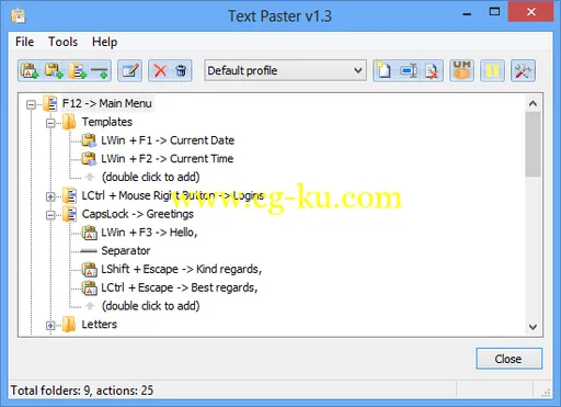 ATNSOFT Text Paster 1.9 Build 167的图片1