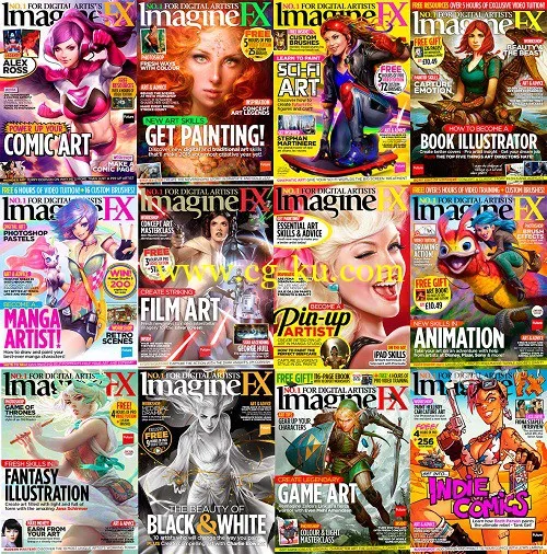 ImagineFX – 2015 Full Year Issues Collection-P2P的图片1