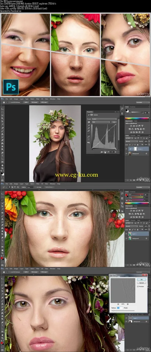 Adobe Photoshop Beauty Retouch for Beginners的图片2