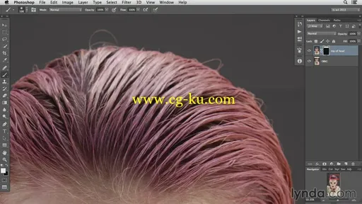 Lynda – Photoshop Retouching Techniques: Hair with Timothy Sexton [repost]的图片5