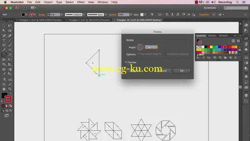 Creative Logo Making: Design with Triangles的图片1