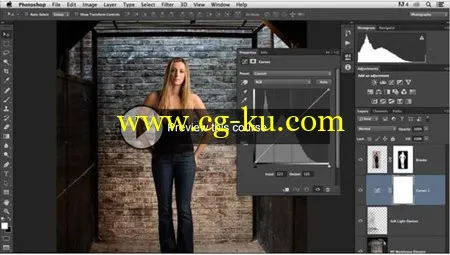 Lynda – Portrait Project: Changing a Studio Background的图片1