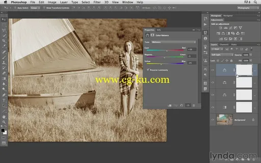 Lynda – Photoshop for Photographers: Creative Effects的图片5