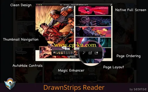 DrawnStrips Reader 3.0 Retail MacOsX的图片1