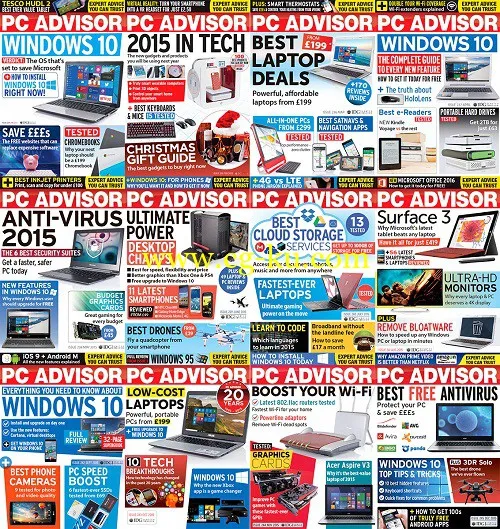 PC Advisor – 2015 Full Year Issues Collection-P2P的图片1