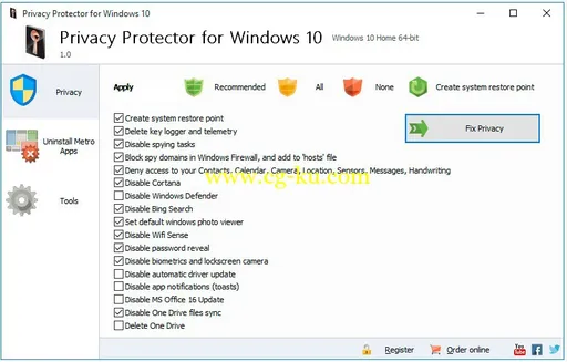 SoftOrbits Privacy Protector for Windows 10 1.6的图片1