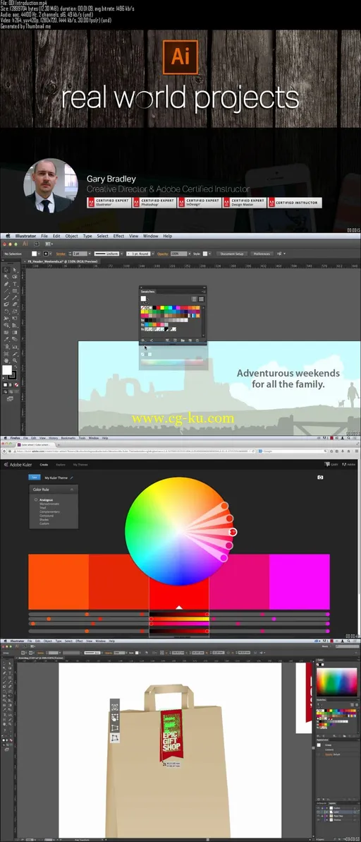 Illustrator CC: ‘Real world projects for beginners’的图片2