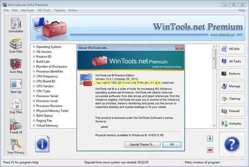 WinTools.net Premium 15.3.1 Multilingual的图片2