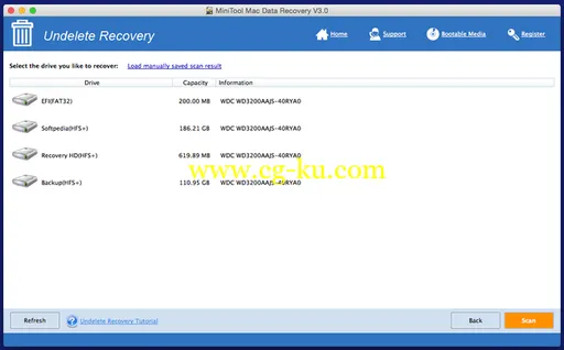 MiniTool Mac Data Recovery Personal 3.0.0.0的图片1