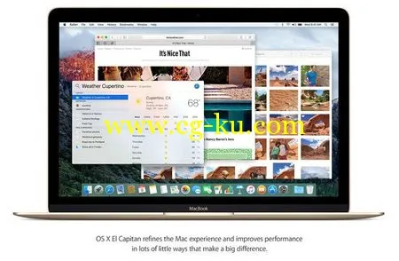 OS X El Capitan 10.11.1 (15B42) Multilingual的图片1