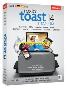 Roxio Toast Titanium 14.2.4495 Multilingual MacOSX的图片1