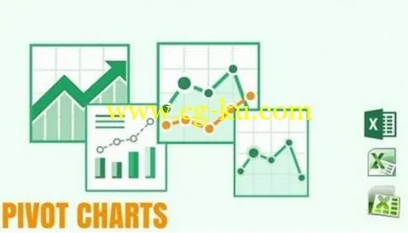 Excel With Excel Pivot Tables: Pivot Charts的图片1