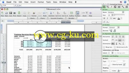 Lynda – Excel 2008 for Mac Essential Training的图片1