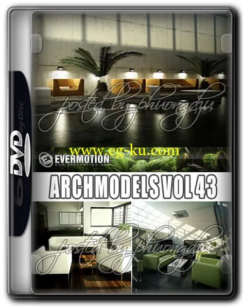 Evermotion Archmodels Vol 43 MAX 现代家具的图片2