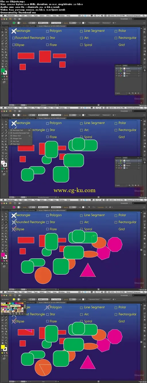 Adobe Illustrator CS6 Tutorial For Beginners的图片2