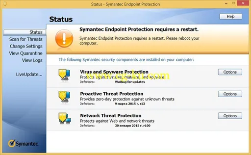 Symantec Endpoint Protection v12.1.6608.6300-P2P的图片2