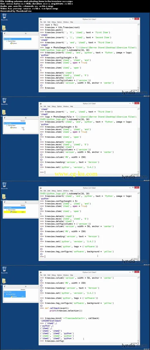 Lynda – Python GUI Development with Tkinter的图片2