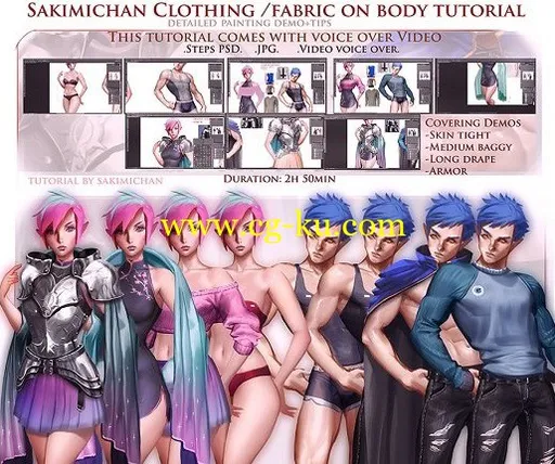 Gumroad – Clothing Fabric On Body Tutorial的图片1