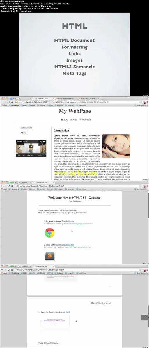 HTML & CSS – Quickstart | Ebook included的图片2