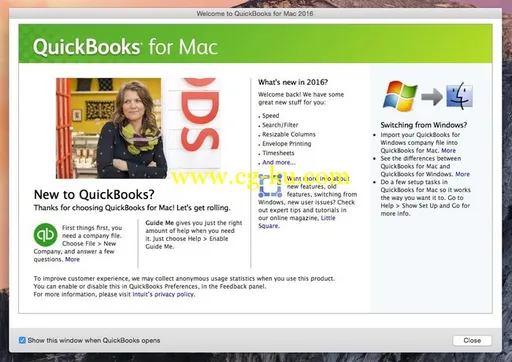 Intuit QuickBooks for Mac 2016 17.1.11 MacOSX的图片1