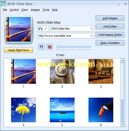 CoolwareMax MSN Slide Max 2.3.6.6的图片1