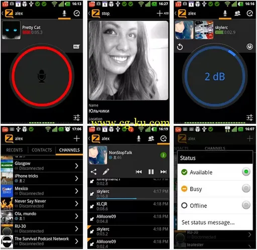 Zello Walkie Talkie v2.25 Android的图片1