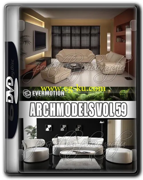 Evermotion Archmodels Vol 59 现代化家具的图片2