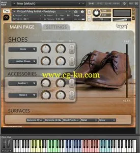 BOOM Library Virtual Foley Artist Footsteps KONTAKT的图片1