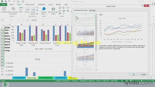 Lynda – Excel 2013 Essential Training的图片2