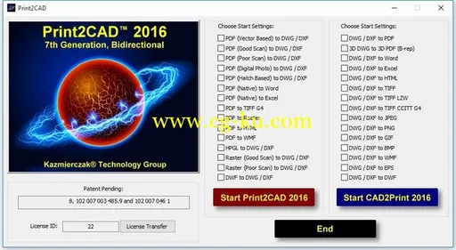 Print2CAD 2016 7th Generation 14.51.0.0的图片1