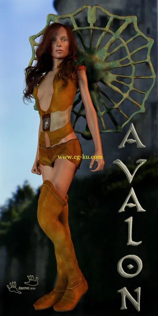 Renderosity Avalon for V4 A4 Elite的图片1