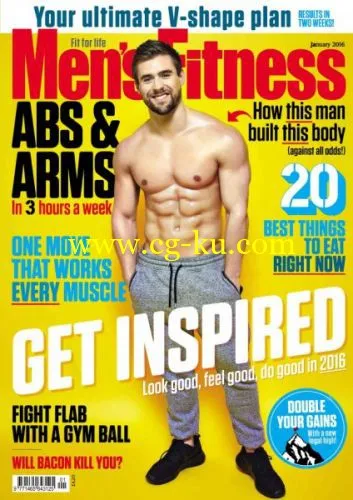 Men’s Fitness UK – January 2016-P2P的图片1