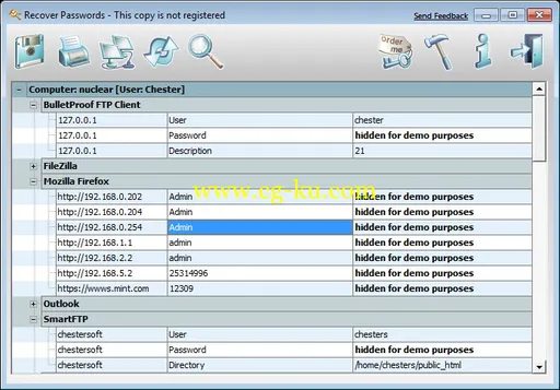 Nuclear Coffee Recover Passwords 1.0.0.28 Multilingual的图片1