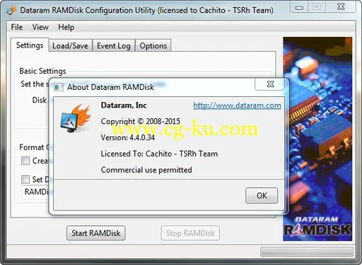 Dataram RAMDisk 4.4.0.34 Commercial的图片1