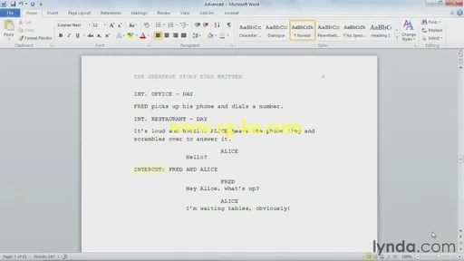 Lynda – Screenwriting Fundamentals的图片3