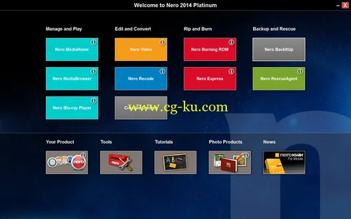 Nero 2014 Platinum 15.0.10200 Multilanguage的图片1