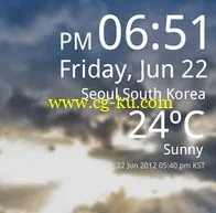 Weather Clock Live v1.7.4 Android的图片2