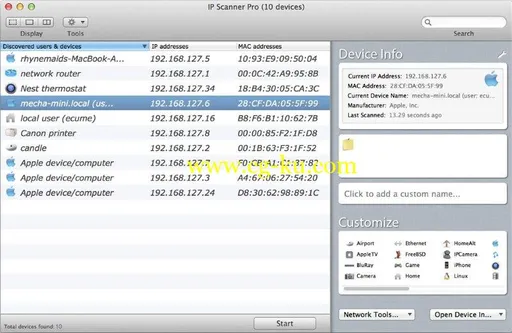 IP Scanner Pro 3.68 MacOSX的图片1